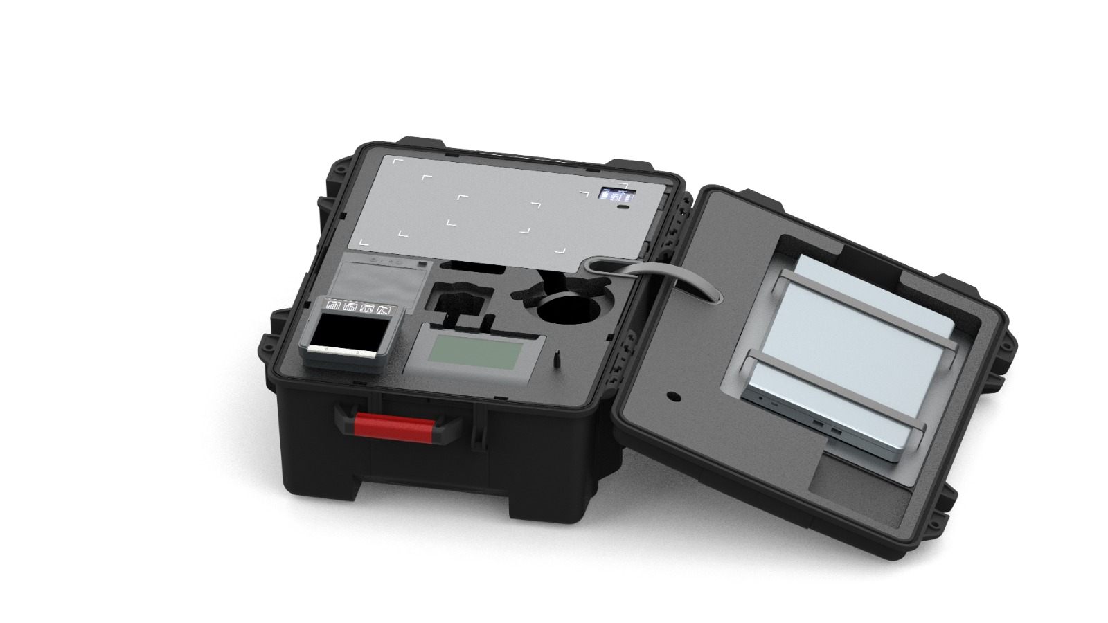 WRB biometric registration kit, alternate view
